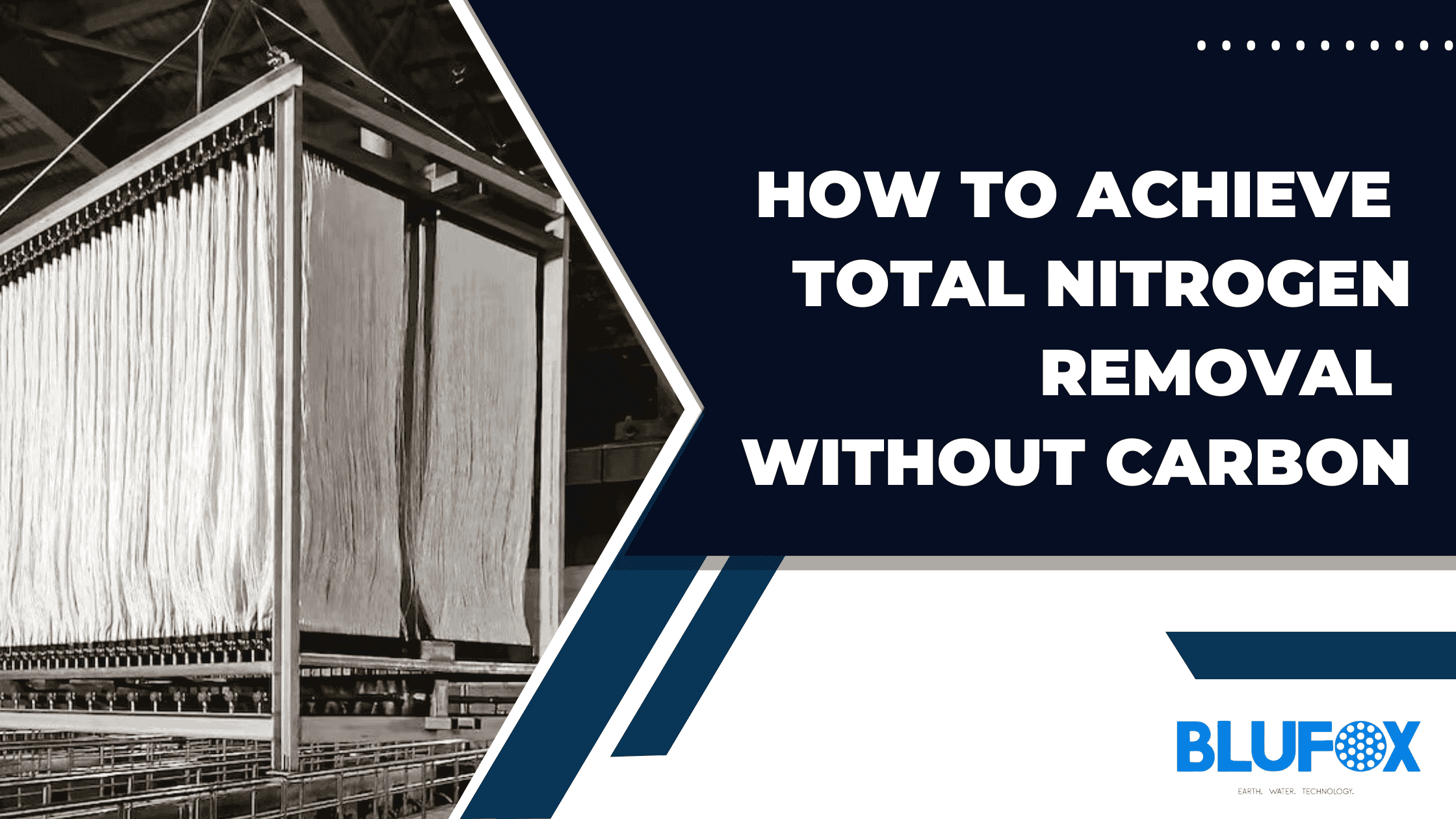 Achieve Total Nitrogen Removal Without Carbon