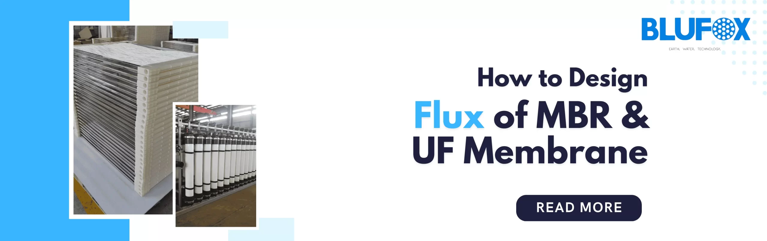 Flux Design of MBR & UF Membrane big