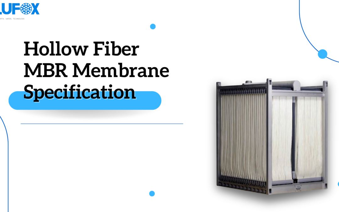 Hollow Fiber MBR Membrane Specification